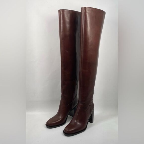 Loeffler Randall Deidre 85MM Leather Over-The-Knee Boots size 6.5 - Picture 5 of 16